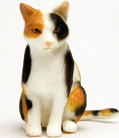 1/12 Japanese Cat Calico Cat (Sitting)