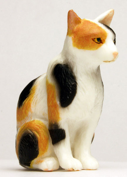 1/12 Japanese Cat Calico Cat (Sitting)