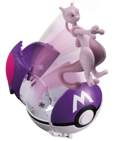 Pocket Monsters - Mewtwo - Monster Collection - Poké Del-Z - Master Ball (Takara Tomy)