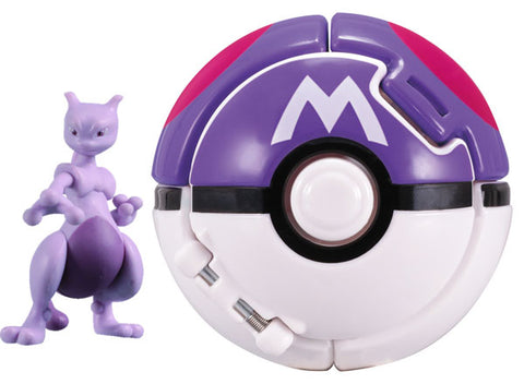 Pocket Monsters - Mewtwo - Monster Collection - Poké Del-Z - Master Ball (Takara Tomy)