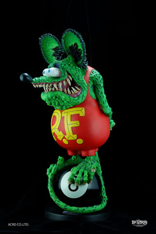 RAT FINK (8Ball Edition) Soft Vinyl-made Pre-painted