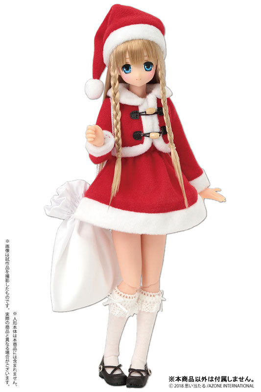 Doll Clothes - Pureneemo Original Costume - PureNeemo S Size Costume - Duffel Santa Set - 1/6 - Red (Azone)