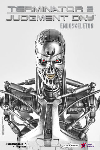 Terminator 2 T2/ T-800 Endoskeleton 1/12 Supreme Action Figure