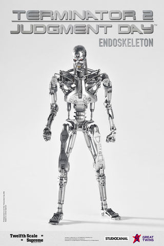 Terminator 2 T2/ T-800 Endoskeleton 1/12 Supreme Action Figure(Provisional Pre-order)