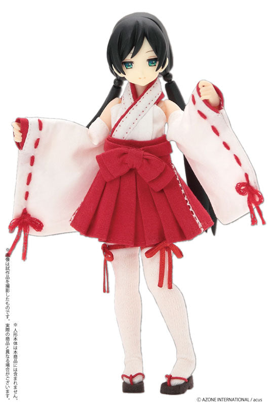 Doll Clothes - Picconeemo Costume - Sexy Miko Set - 1/12 (Azone)