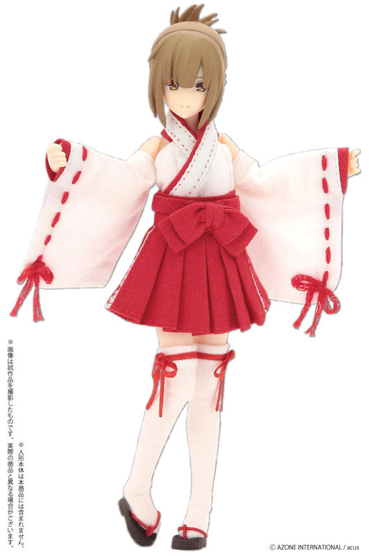 Doll Clothes - Picconeemo Costume - Sexy Miko Set - 1/12 (Azone)