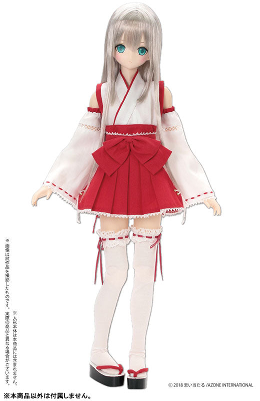 50cm Collection - Doll Clothes - AZO2 Sexy Miko Set - 1/3 (Azone)