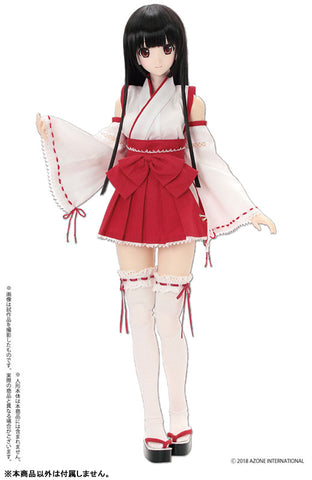 50cm Collection - Doll Clothes - AZO2 Sexy Miko Set - 1/3 (Azone)
