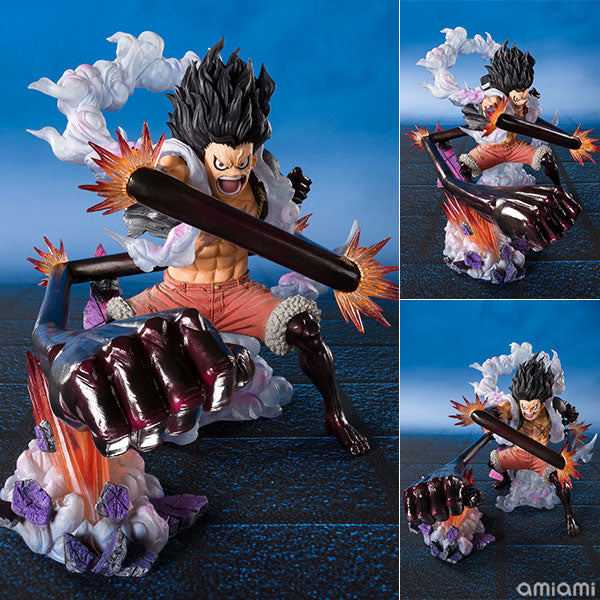 【まんしー】Gear 4 Snake Man 限定フィギュア MegaHouse One Piece P.O.P Genuine Monkey D Luffy Gear 4