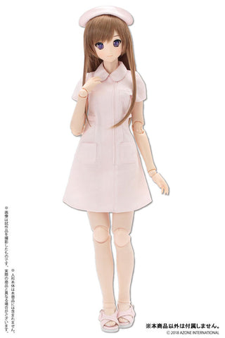 50cm Collection - Doll Clothes - AZO2 Nurse Set - 1/3 - Pink (Azone)