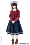 50cm Collection - Doll Clothes - AZO2 Literature Girl Set - Blue (Azone)