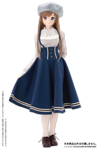 50cm Collection - Doll Clothes - AZO2 Literature Girl Set - Blue (Azone)