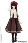 50cm Collection - Doll Clothes - AZO2 Literature Girl Set - 1/3 - Brown (Azone)