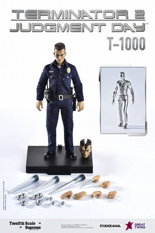 Terminator 2 T2/ T-1000 1/12 Supreme Action Figure DX ver