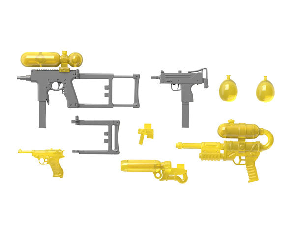 Little Armory LA054 - Water Gun C2 - 1/12 - Gray × Clear Yellow (Tomytec)