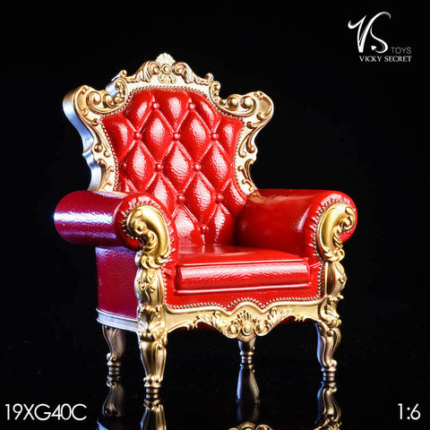 1/6 Royal Single Sofa Red