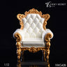 1/12 Royal Single Sofa White