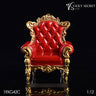 1/12 Royal Single Sofa Red