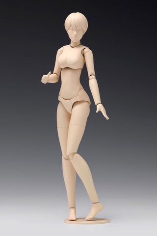 1/12 Scale Movable Body Female Type [B Version] Plastic Model