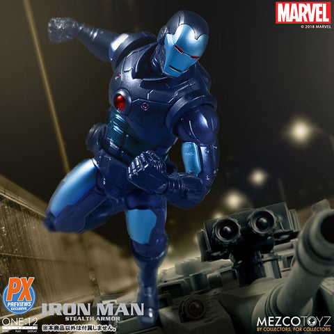 ONE:12 Collective / Marvel Comics: Preview Exclusive Stealth Iron Man 1/12 Action Figure