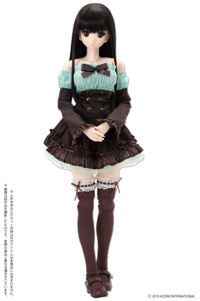 50cm Collection - Doll Clothes - AZO2 Chocolate Maid Set - Mint Chocolate (Azone)