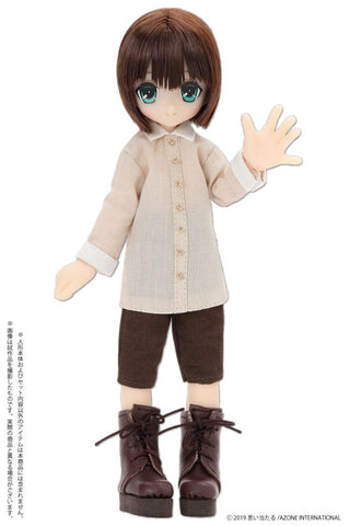 Doll Clothes - Picconeemo Costume - Casual Shorts - 1/12 - Dark Brown (Azone)