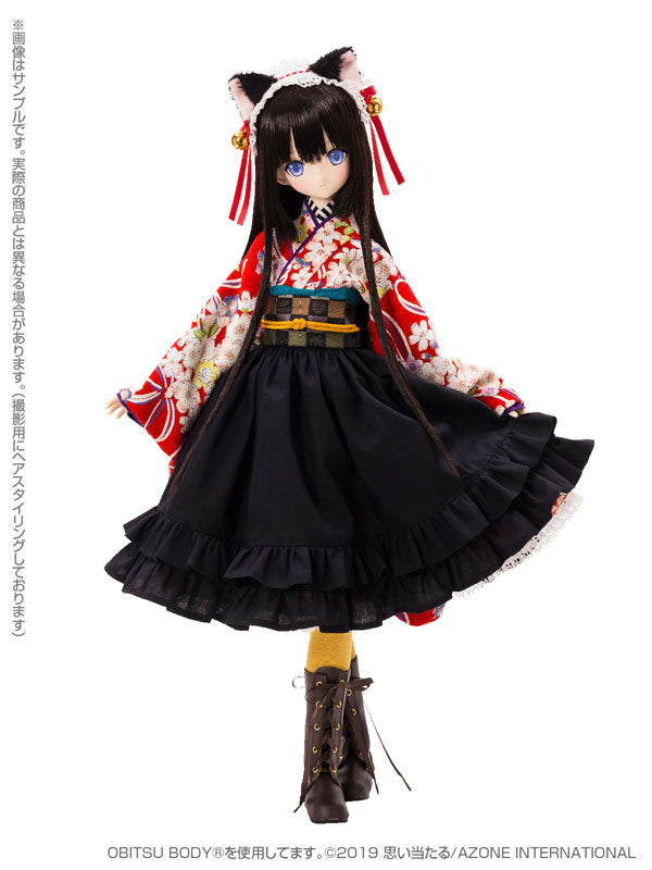 Azone Original Doll - Ellen - Alice - 1/3 - Time of grace IV, ~ Taisho Roman ~, Kuroneko Rondo, Normal Sales ver. (Azone, Obitsu Plastic Manufacturing)