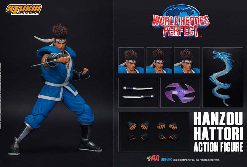Hattori Hanzou - World Heroes Perfect