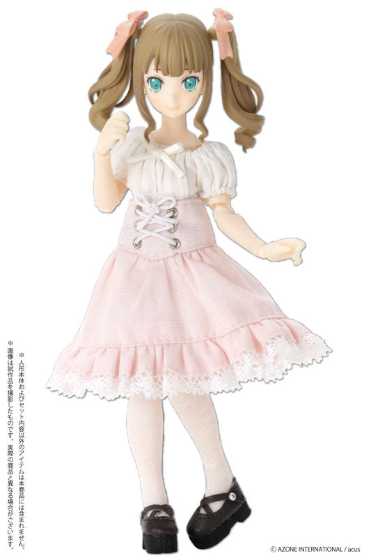 Doll Clothes - Picconeemo Costume - Innocent Girl Set - 1/12 - Ivory x pastel pink (Azone)