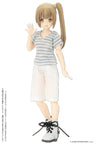 Doll Clothes - Picconeemo Costume - 3 Hole Boots - 1/12 - White x Black (Azone)