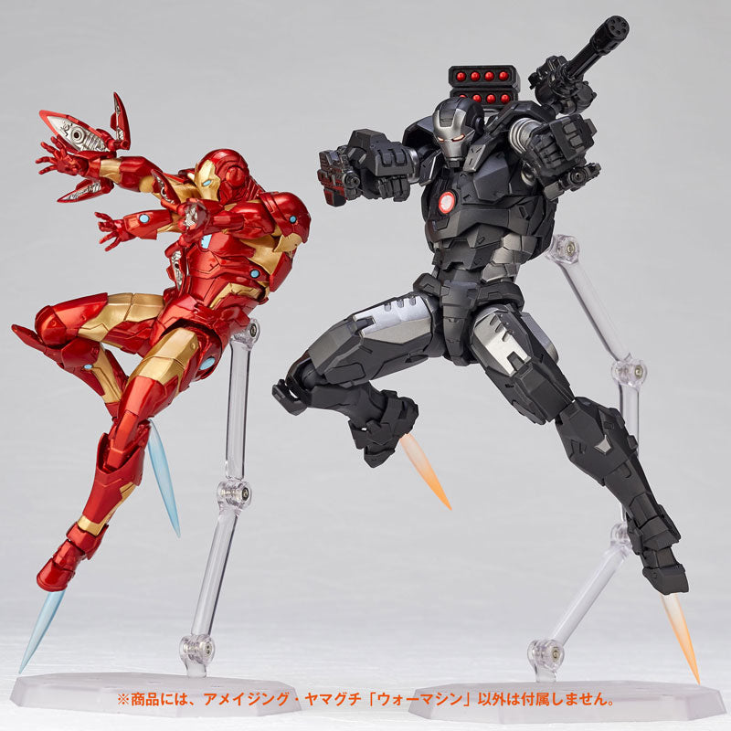 クロ 　リボルテック アイアンマン IRONMAN WAR MACHINE Amazon.com: Kaiyodo Iron Man Revoltech SciFi Super Poseable
