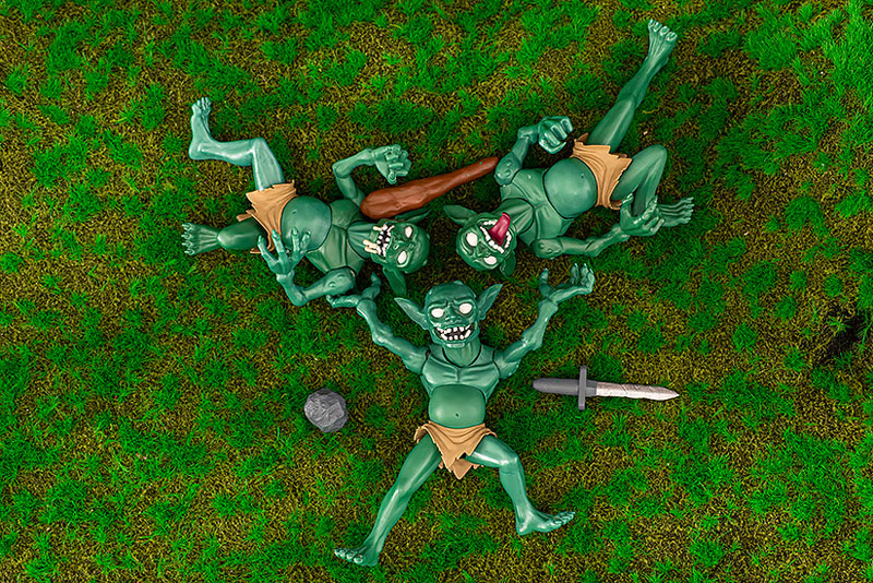 Goblin Village (3 Figure Set) (Good Smile Company, Aquamarine)