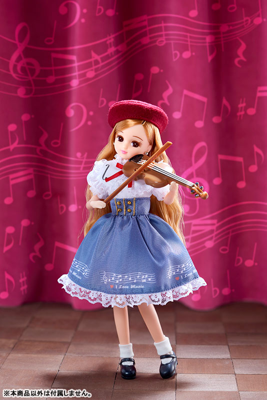 Licca-chan LW-19 Violin Lesson (DOLL ACCESSORY)