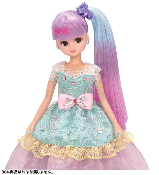 Licca-chan Yumeiro Dress Set Rainbow Color Dream (DOLL ACCESSORY)