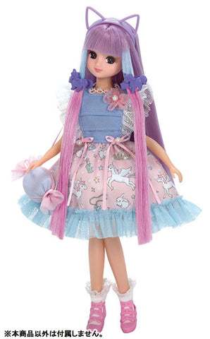 Licca-chan Yumeiro Dress Set Yumekawa Sweet (DOLL ACCESSORY)