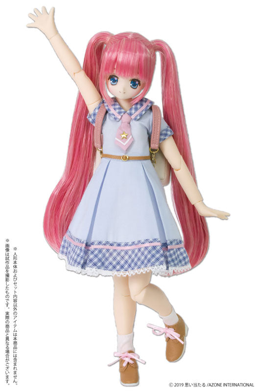 1/6 Pure Neemo Wear PNS Magical Academy School Uniform Set Light Blue (DOLL ACCESSORY)