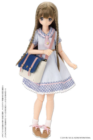 1/6 Pure Neemo Wear PNS Magical Academy School Bag Navy x Off-white (DOLL ACCESSORY)