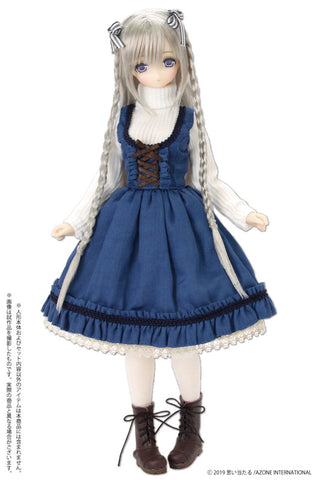 1/6 Pure Neemo Wear PNM Noble Jumper Skirt Smoky Blue (DOLL ACCESSORY)