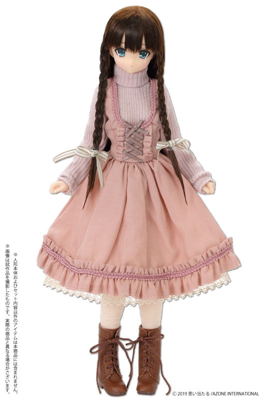1/6 Pure Neemo Wear PNM Noble Jumper Skirt Smoky Pink (DOLL ACCESSORY)