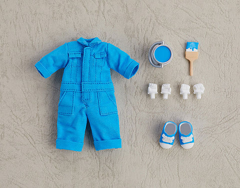 Nendoroid Doll: Outfit Set - Colorful Coveralls - Blue (Good Smile Company)