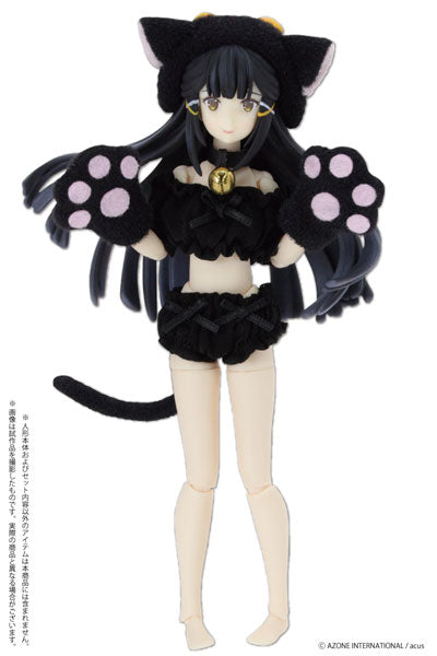 Picco Neemo Wear 1/12 FuwaKushu Nyanko Set Black (DOLL ACCESSORY ...