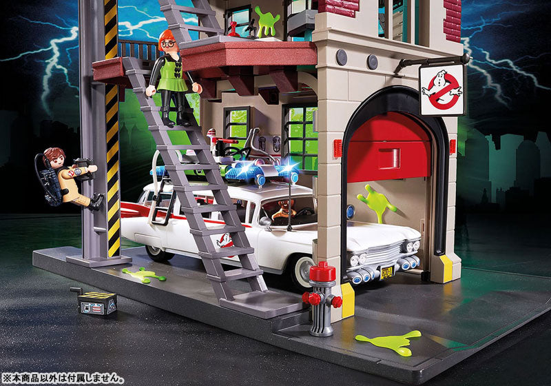 Playmobil 9219 "Ghostbusters" Base in the Fire Station