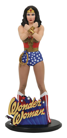 "Wonder Woman 1976 TV Series" PVC Statue DC Gallery Wonder Woman (Lynda Carter)