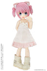 Picco Neemo Wear 1/12 Petit Dot*Camisole One-piece Dress Milky Pink (DOLL ACCESSORY)