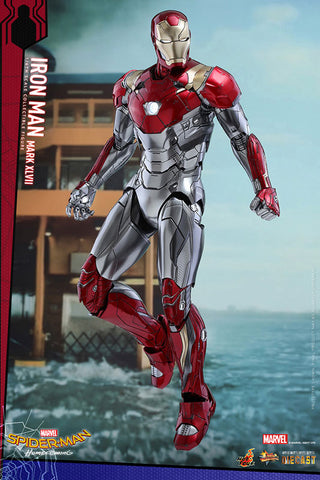 Movie Masterpiece DIECAST Spider-Man: Homecoming 1/6 Figure Iron Man Mark. 47