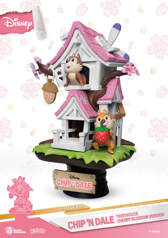 D Stage #057 "Disney" Chip & Dale Tree House (Cherry Blossom Edition)