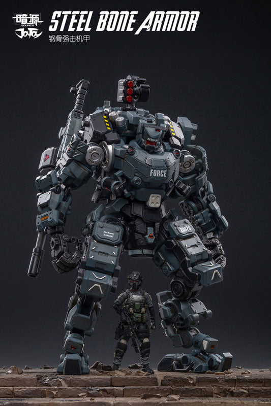 1/25 Source Steel Bone Armor Gray