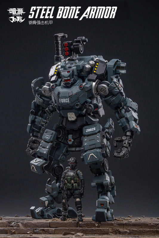 1/25 Source Steel Bone Armor Gray