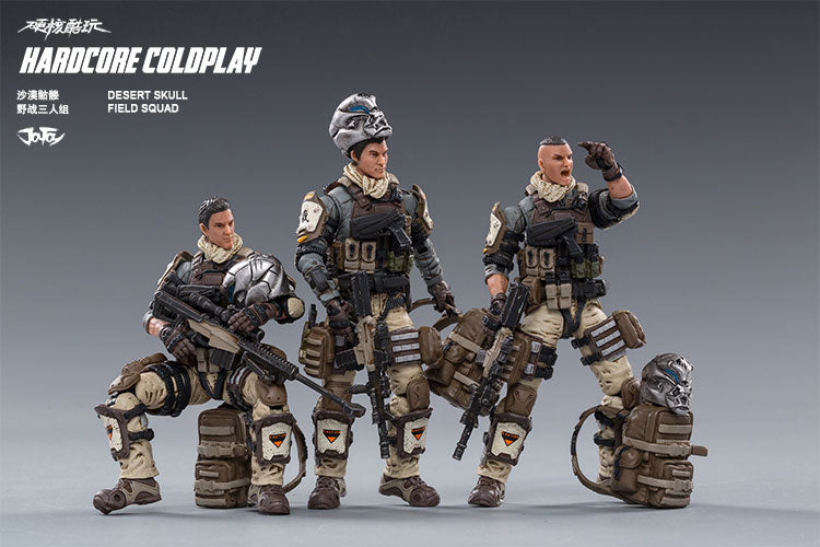 1/18 Hardcore Cold Play Desert Scull Field Squad