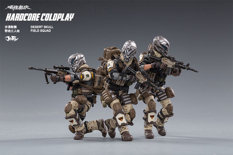 1/18 Hardcore Cold Play Desert Scull Field Squad